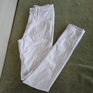 Kalowa Stretchy Skinny Pants Size XL For Women's White